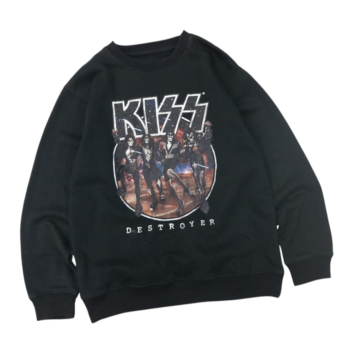 KISS 키스 "DESTROYER" 앨범 아트 빈티지 맨투맨 (M) 상품이미지1