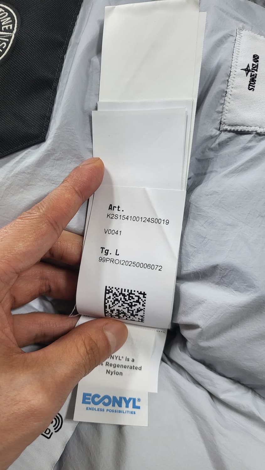 25FW 스톤아일랜드 나일론 메탈 에코닐 다운 자켓 상품이미지7