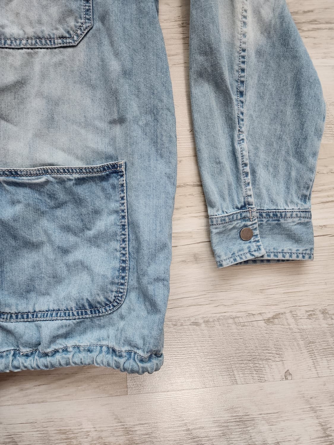 NIX 닉스 데님 초어 자켓 (100~105)사이즈 야상 청자켓 워크자켓 상품이미지3