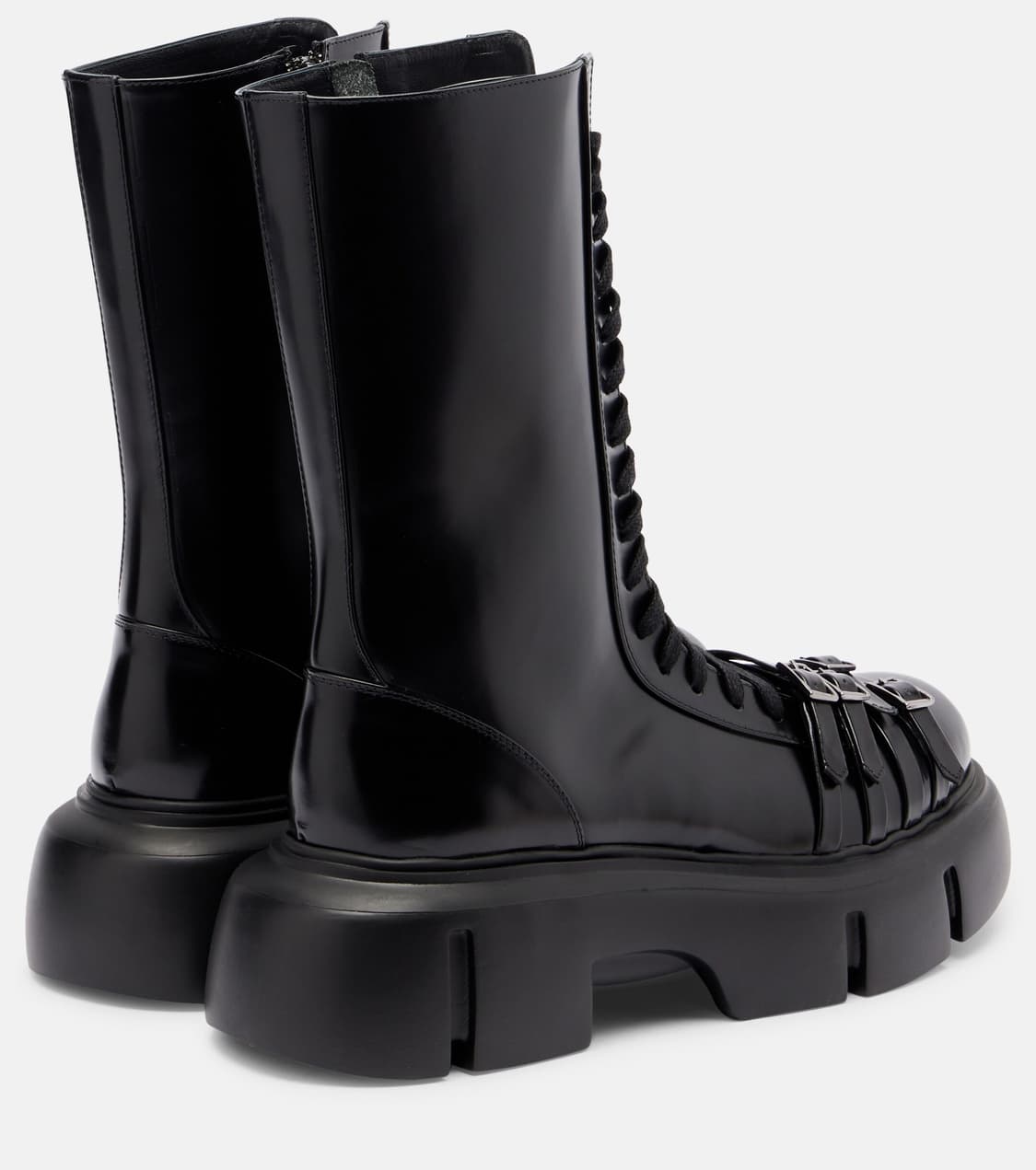 [37,38,39]시몬로샤 25fw 버클 플랫폼 컴뱃 부츠 상품이미지6