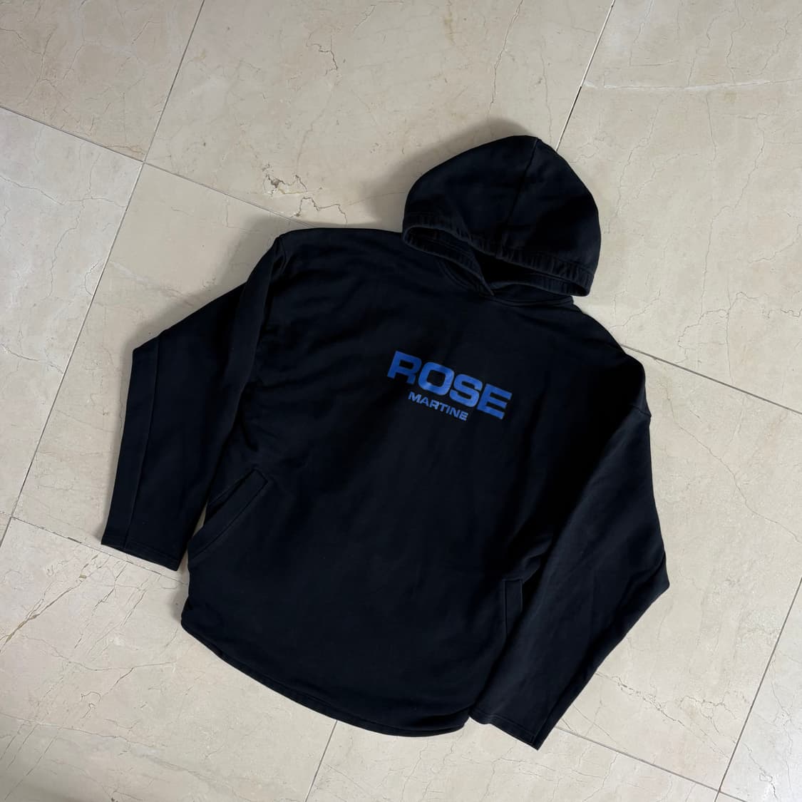 Martine Rose Black Collapsed Hoodie 상품이미지2