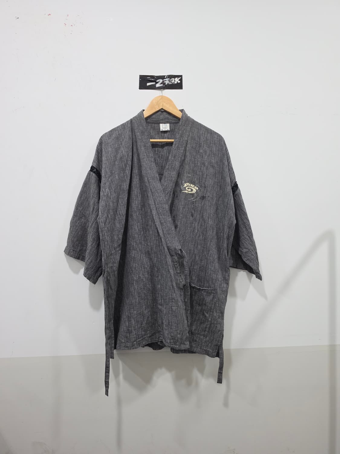 Piko 진베이 셋업 그레이 L 상품이미지2