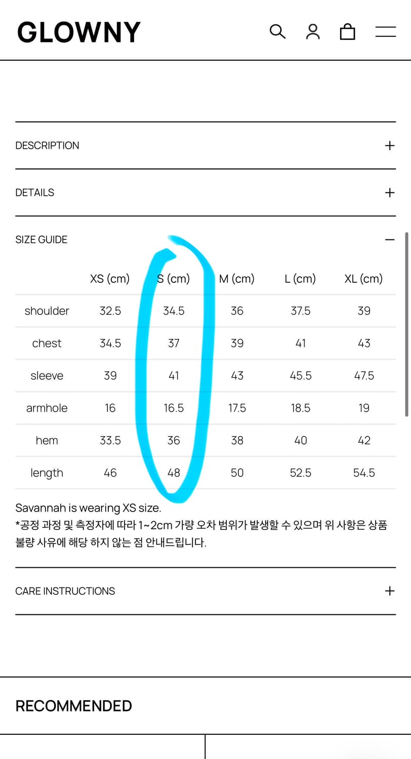글로니 3/4 버튼 플라이 티 상품이미지4