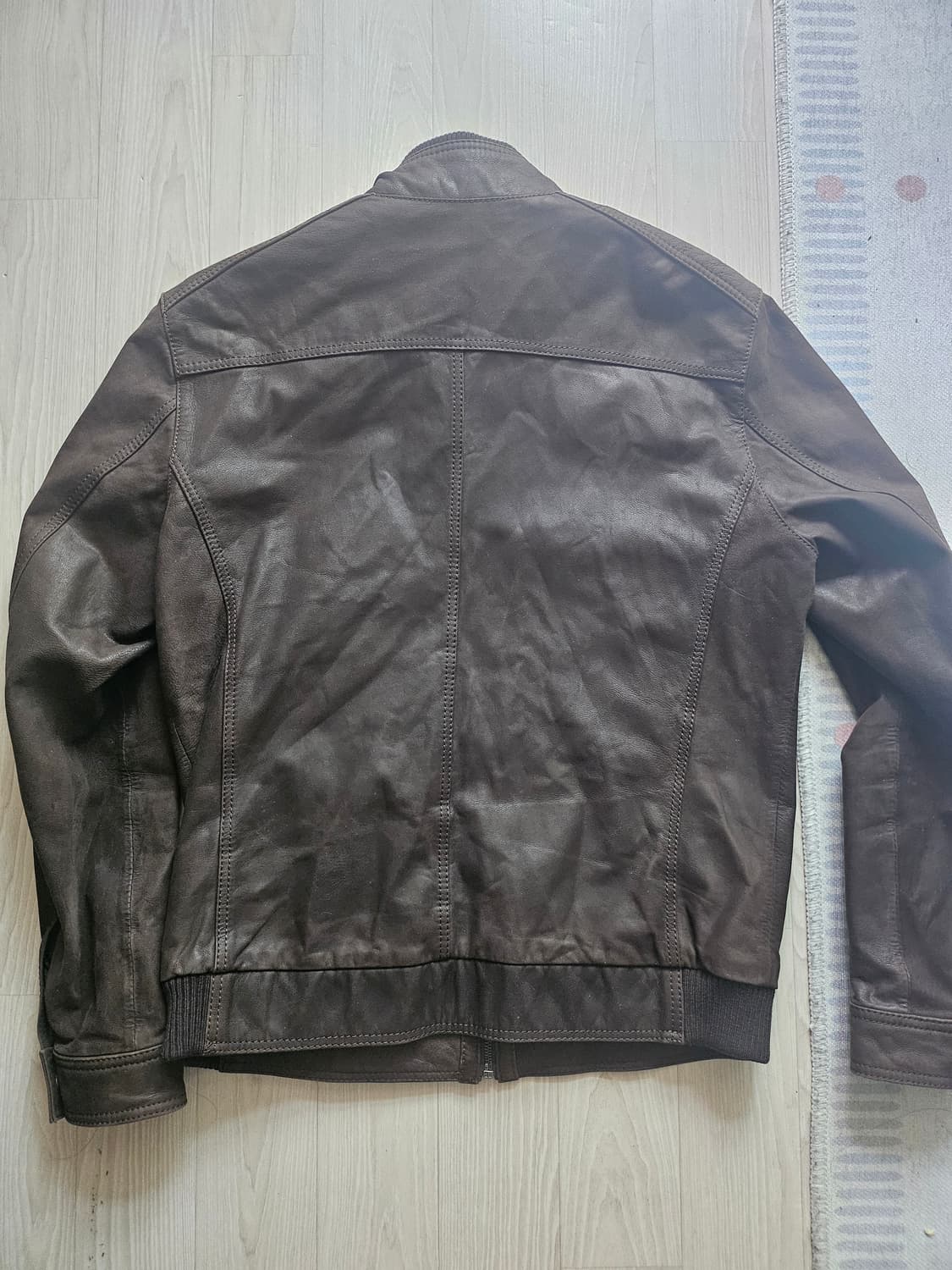 올젠 산양가죽자켓 상품이미지4