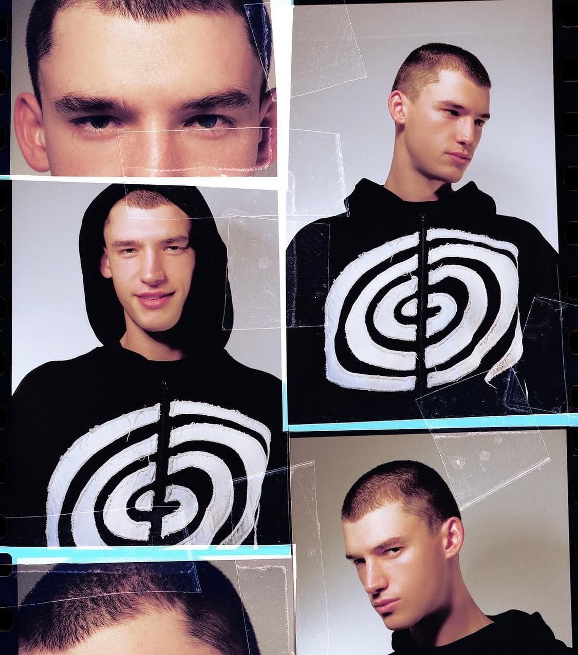 Ed Curtis Spiral Hoodie zip-up 상품이미지1