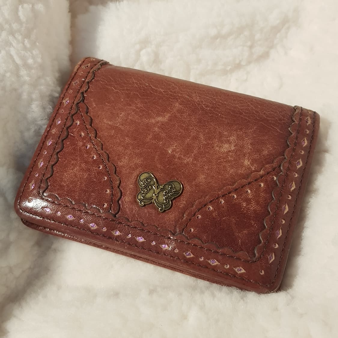 안나수이 빈티지 모리걸 버터플라이 카드지갑 상품이미지1