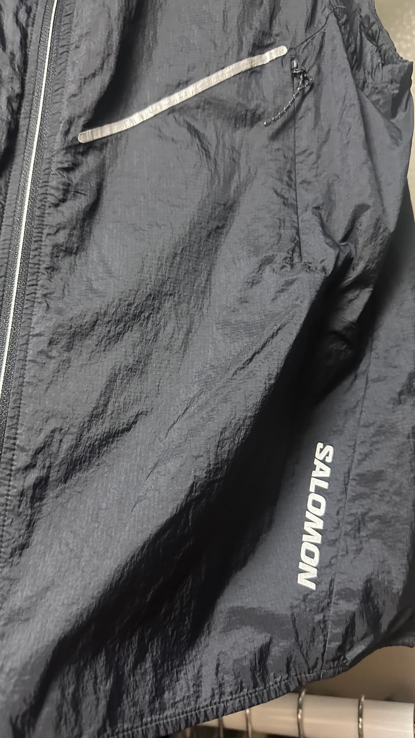 살로몬 salomon 센스 에어로 윈드 러닝 베스트 딥블랙 M 상품이미지3