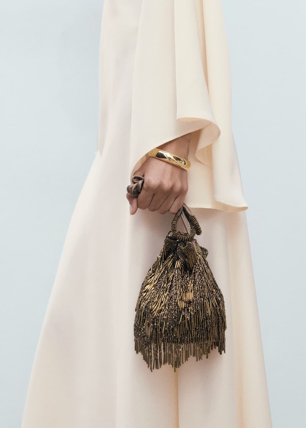 망고 롱 새틴 드레스 S (새상품) 상품이미지6