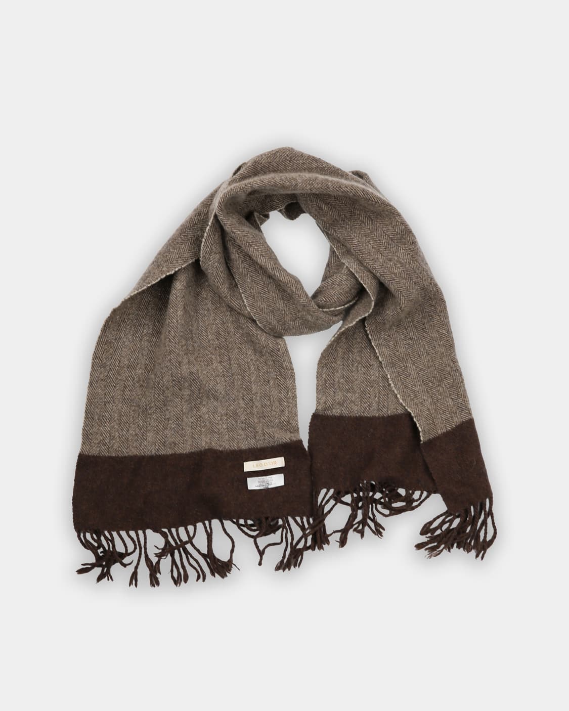 VTG Cashmere Herringbone Muffler 상품이미지1