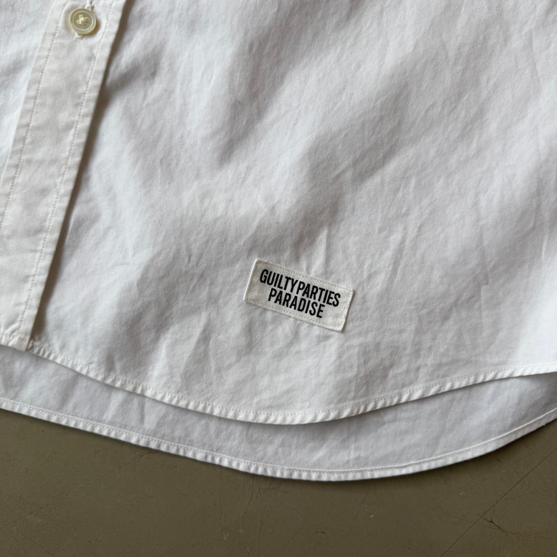 와코 마리아 바니걸 옥스포드 셔츠 상품이미지5