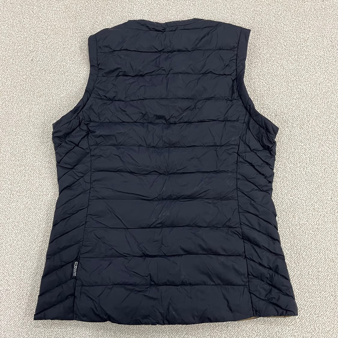 [100] 센터폴 블랙 구스다운 경량 패딩 조끼 베스트 0106M1 상품이미지4