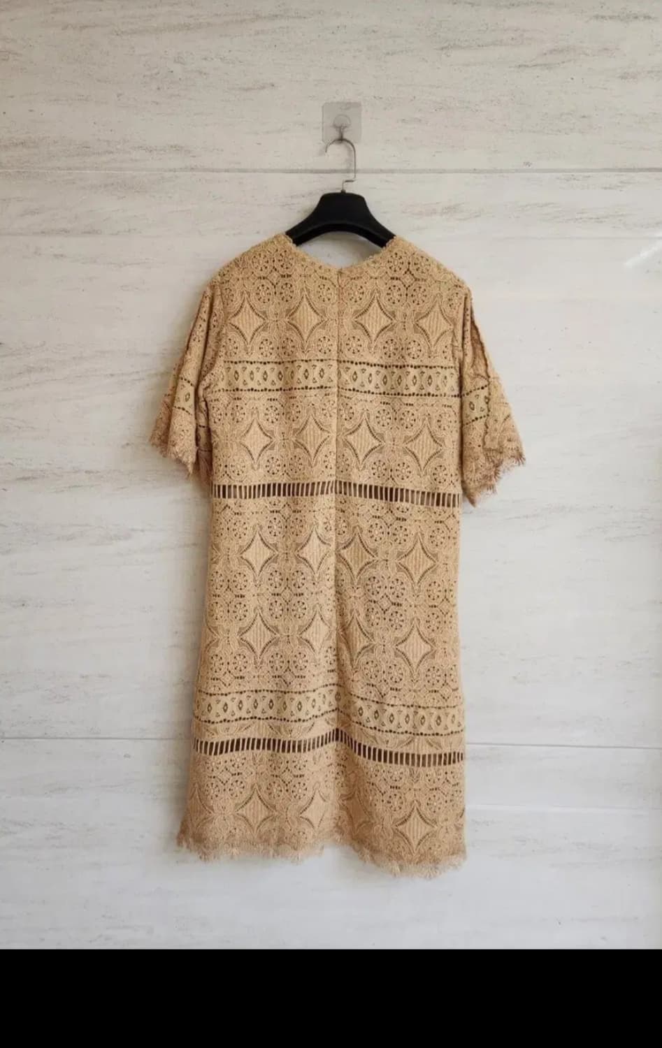 타임 슬리브리스 슬릿 레이스 원피스 55사이즈 상품이미지4