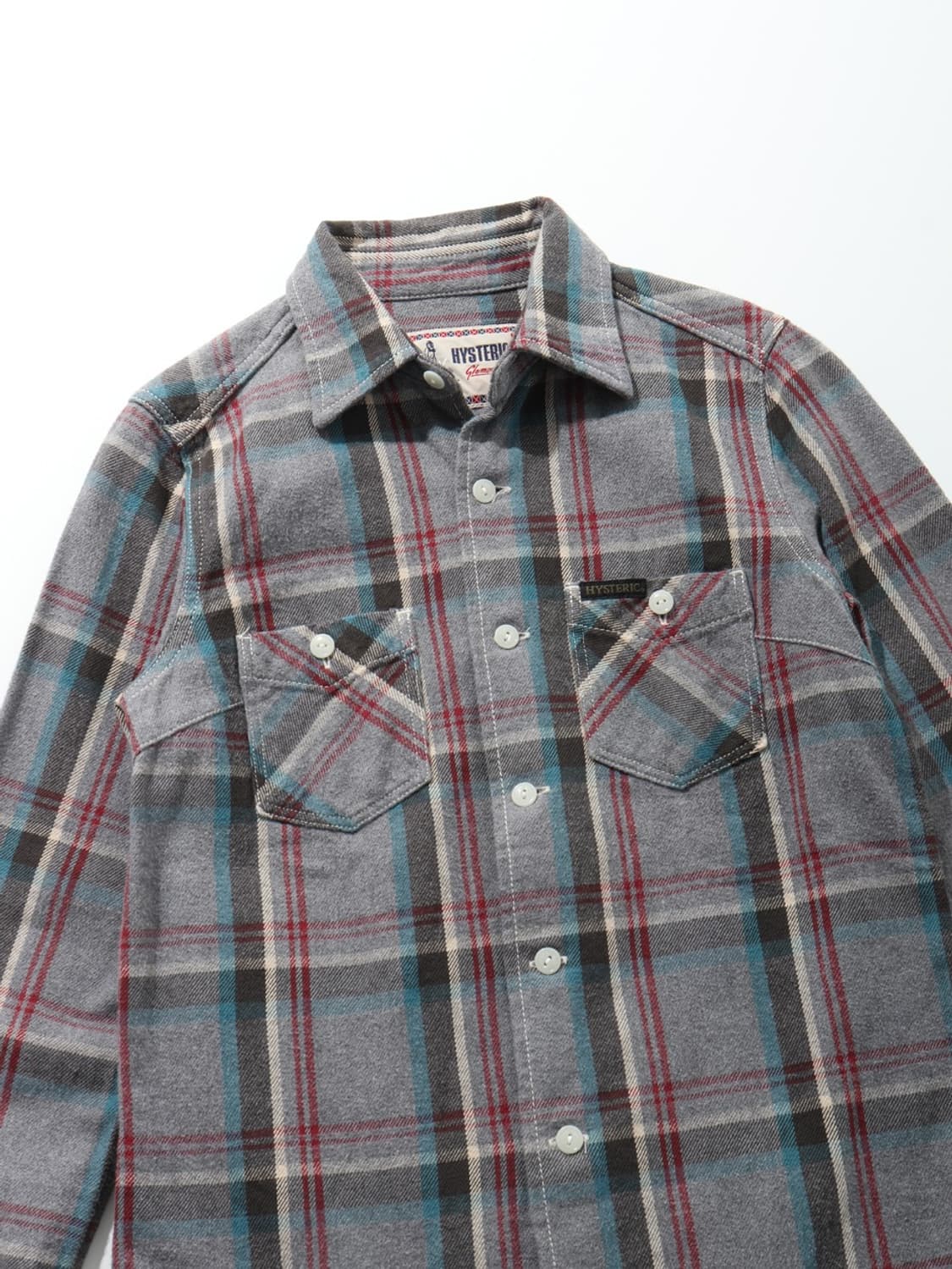 HYSTERIC GLAMOUR Plaid Flannel Shirt 상품이미지3