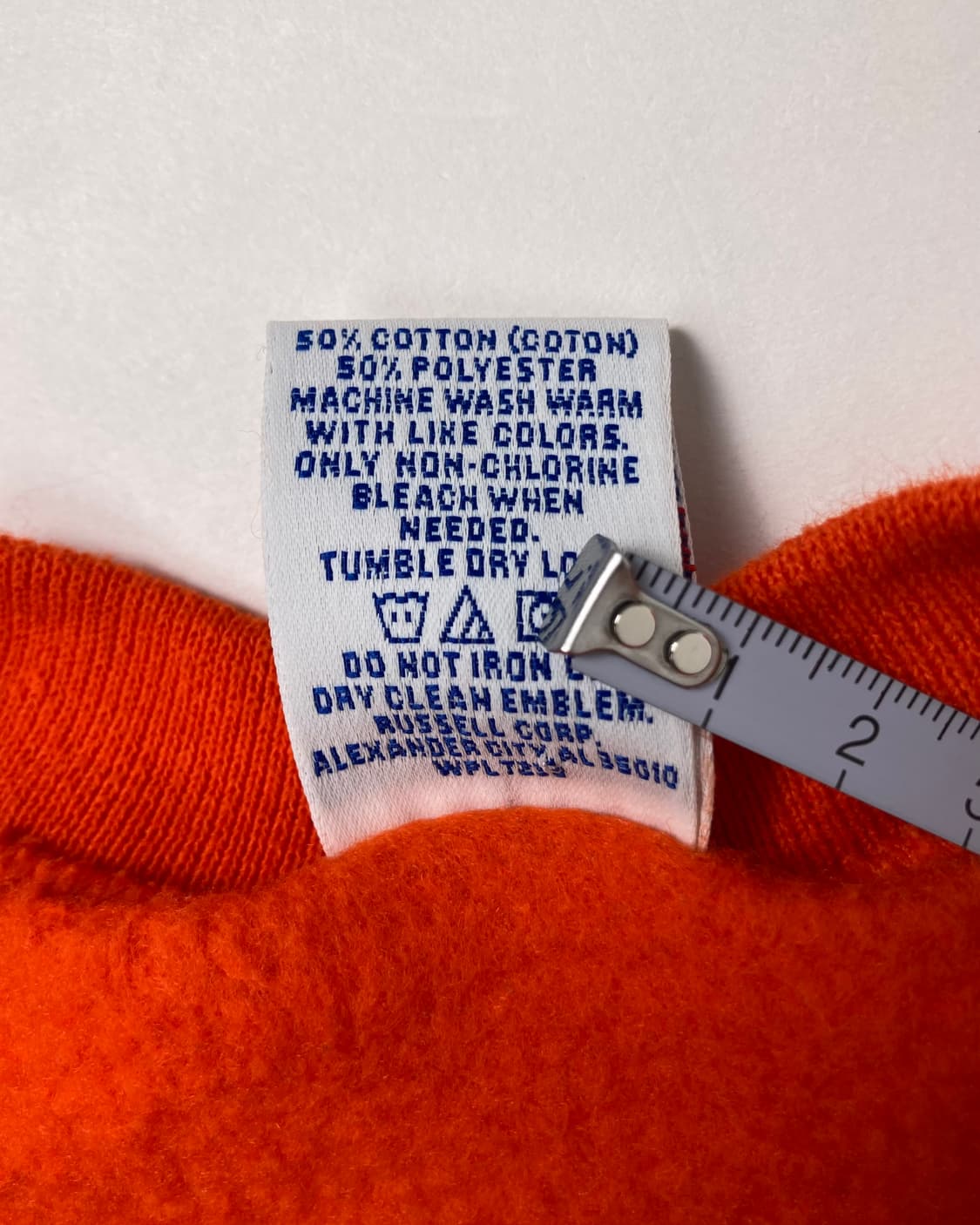 90s Russell Sweatshirt (orange) 상품이미지4