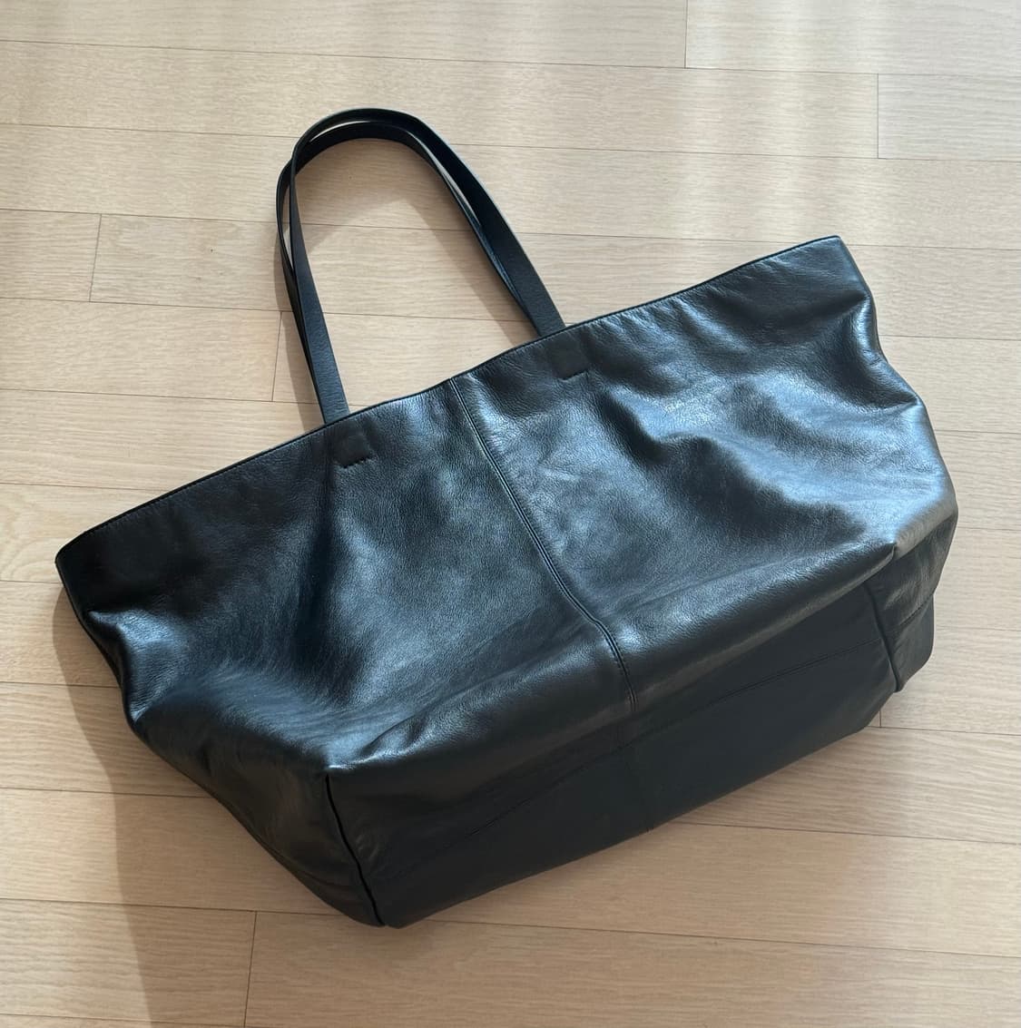 아르켓 빅 레더 토트백 상품이미지4