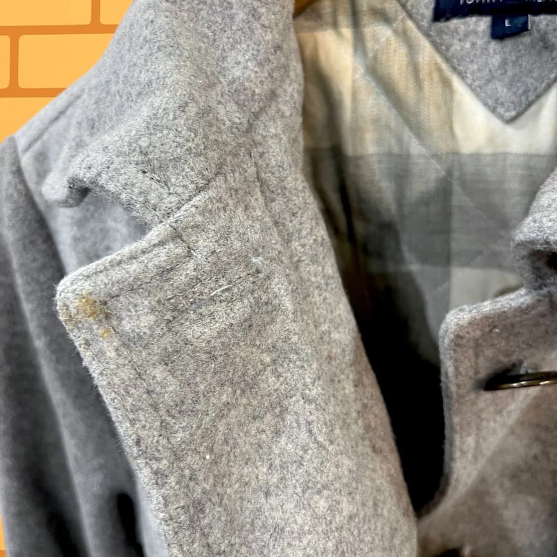 타미 힐피거 빈티지 울 자켓 (M) 상품이미지6