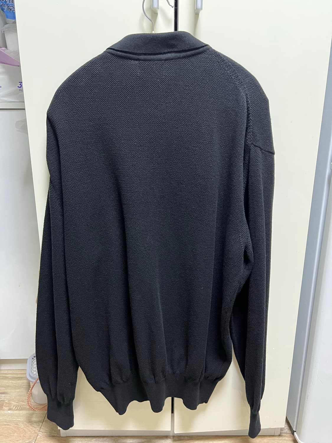 (3)어나더오피스 블랙 니트 가디건  상품이미지2