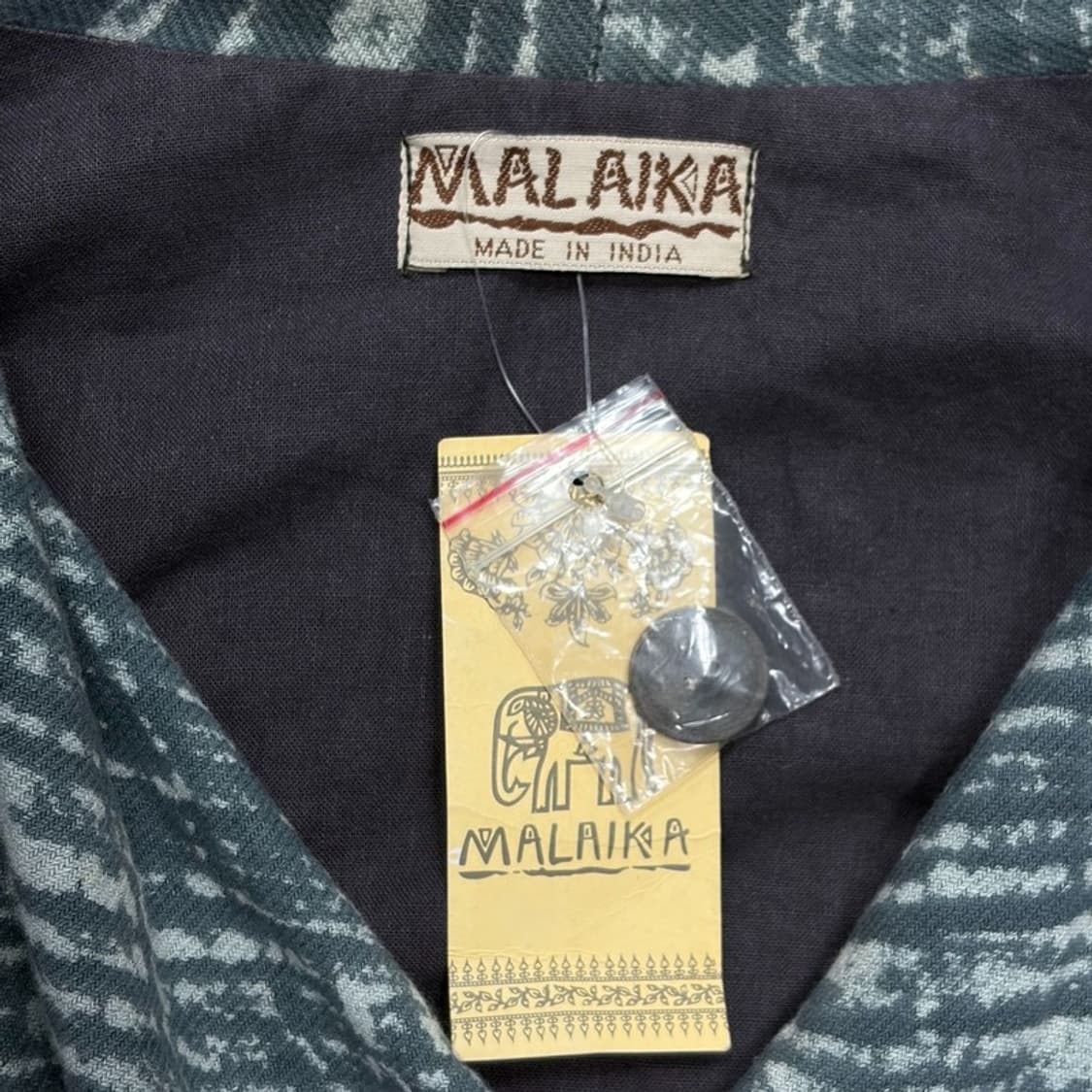 Malaika 코튼 패턴 코트 v1952 상품이미지5