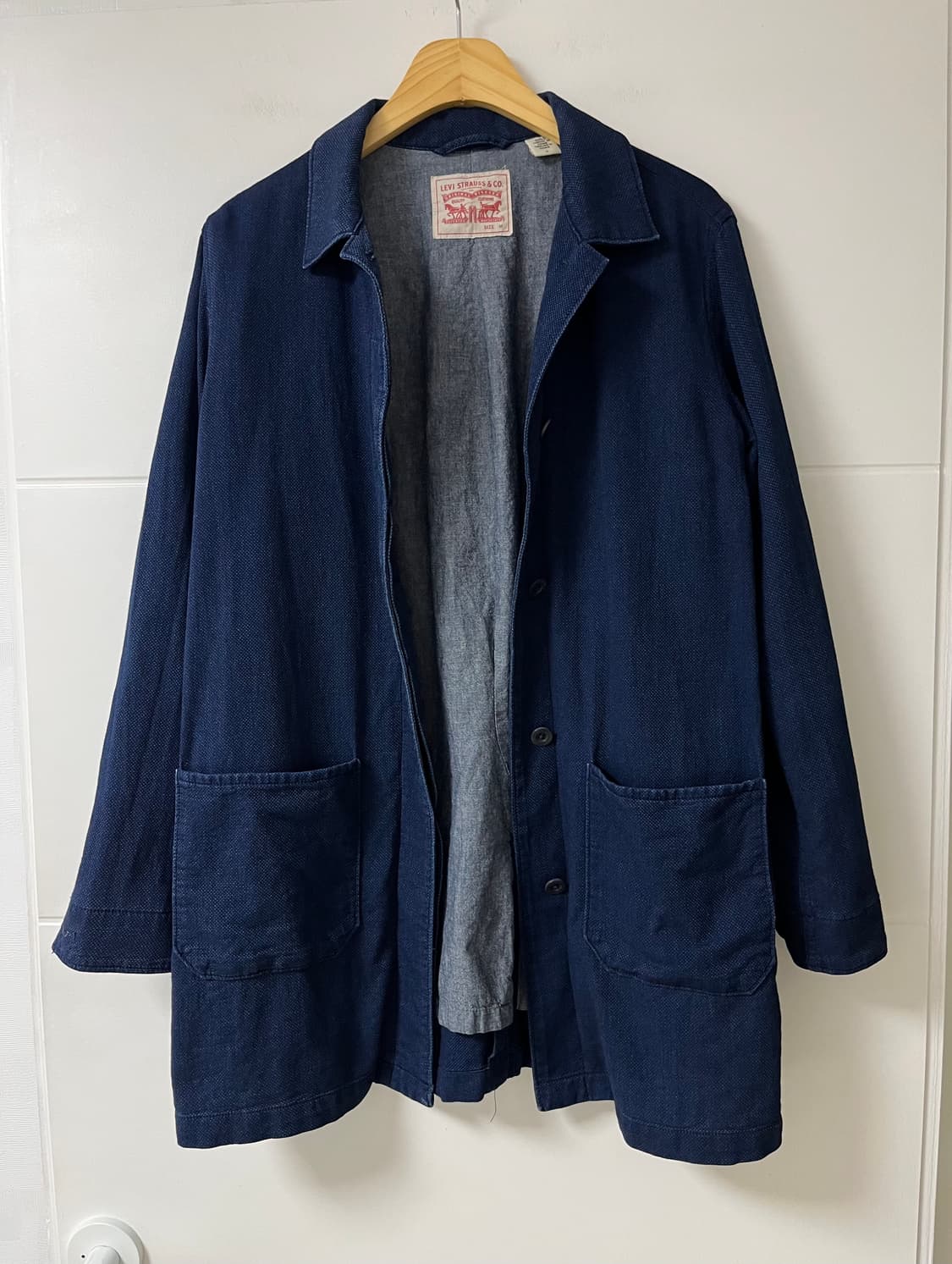 리바이스 면 자켓 하프 상품이미지2