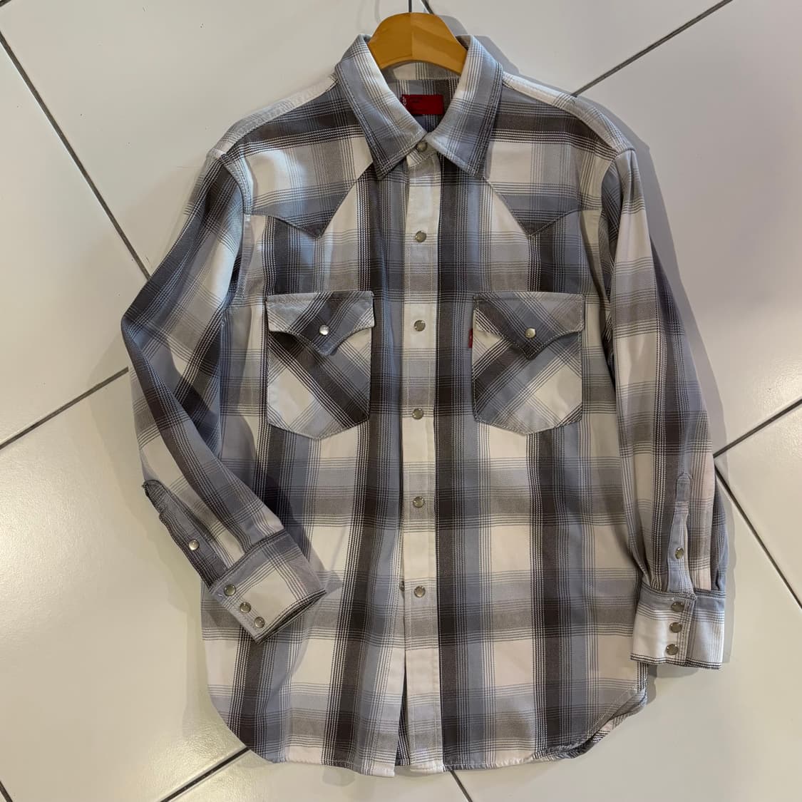 리바이스 레드탭 투포켓 체크셔츠 L 상품이미지1