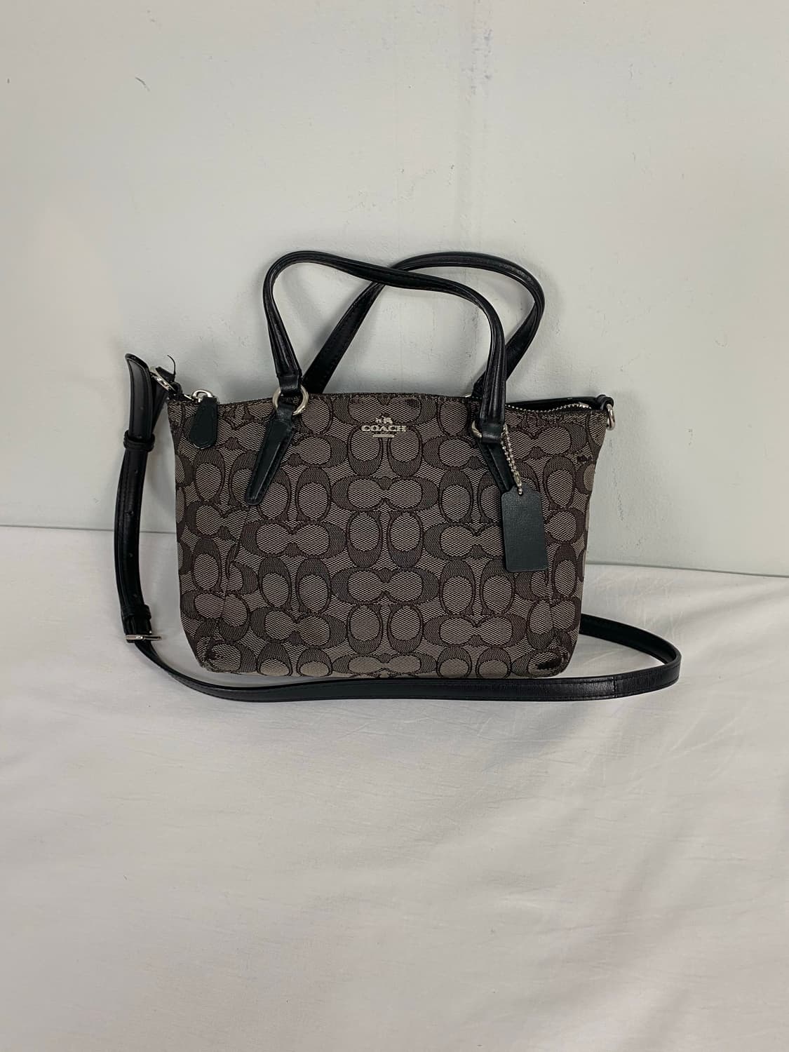 코치 COACH 시그니처 미니 크로스백 토트백 <30> 상품이미지1