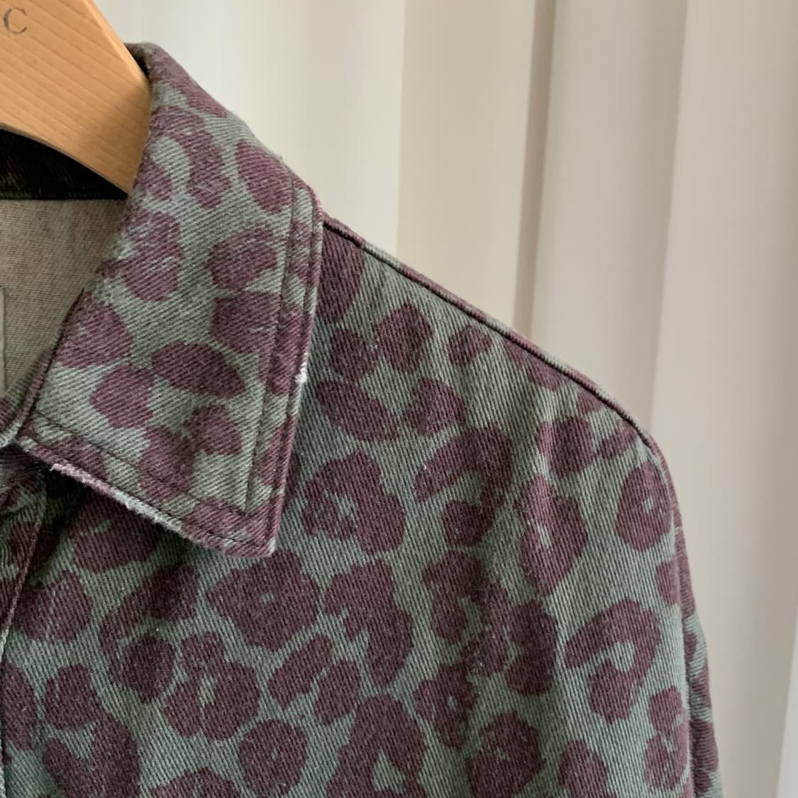 자라 ZARA 레오파드 루즈핏 셔츠 상품이미지3