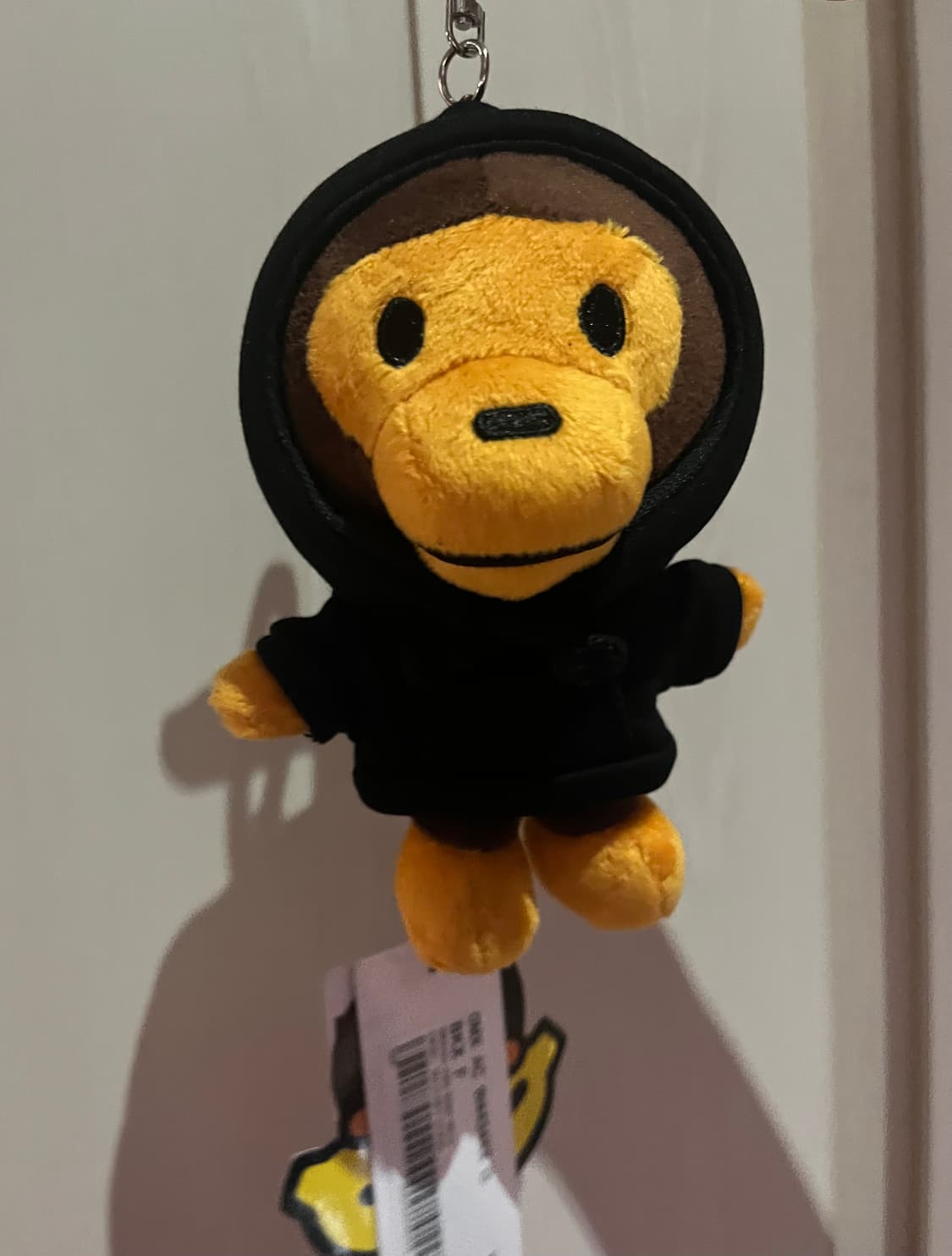 베이비 마일로 후드 키링 블랙 상품이미지1