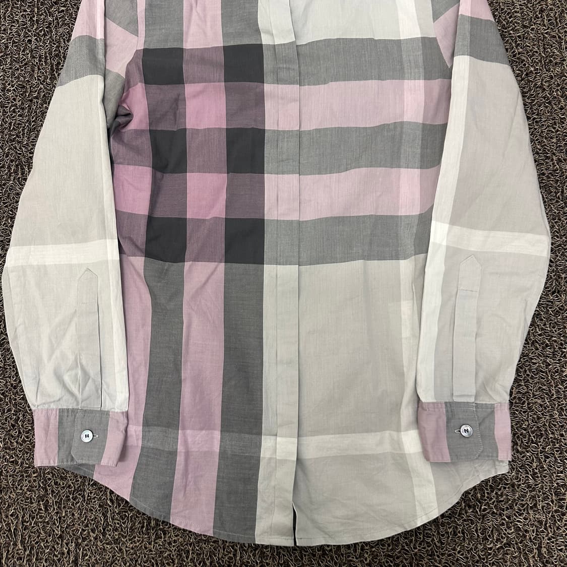 버버리 여성 체크 긴팔 셔츠 2XS 상품이미지3