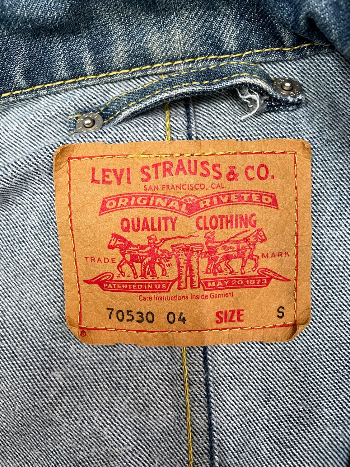 리바이스 70530 엔지니어드 데님 초어 자켓 상품이미지5