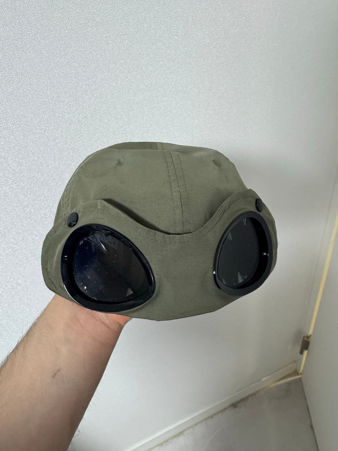 cp 컴퍼니 나일론 모자 올리브 상품이미지2