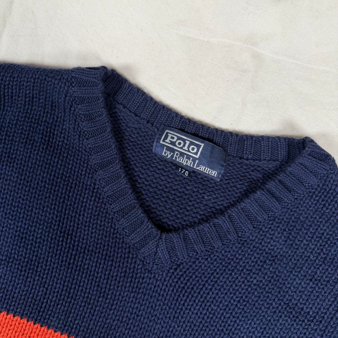 폴로 랄프로렌 브이넥 니트 상품이미지2