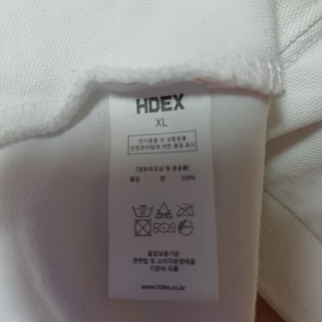 남성] hdex 티셔츠 XL (택포) 상품이미지4