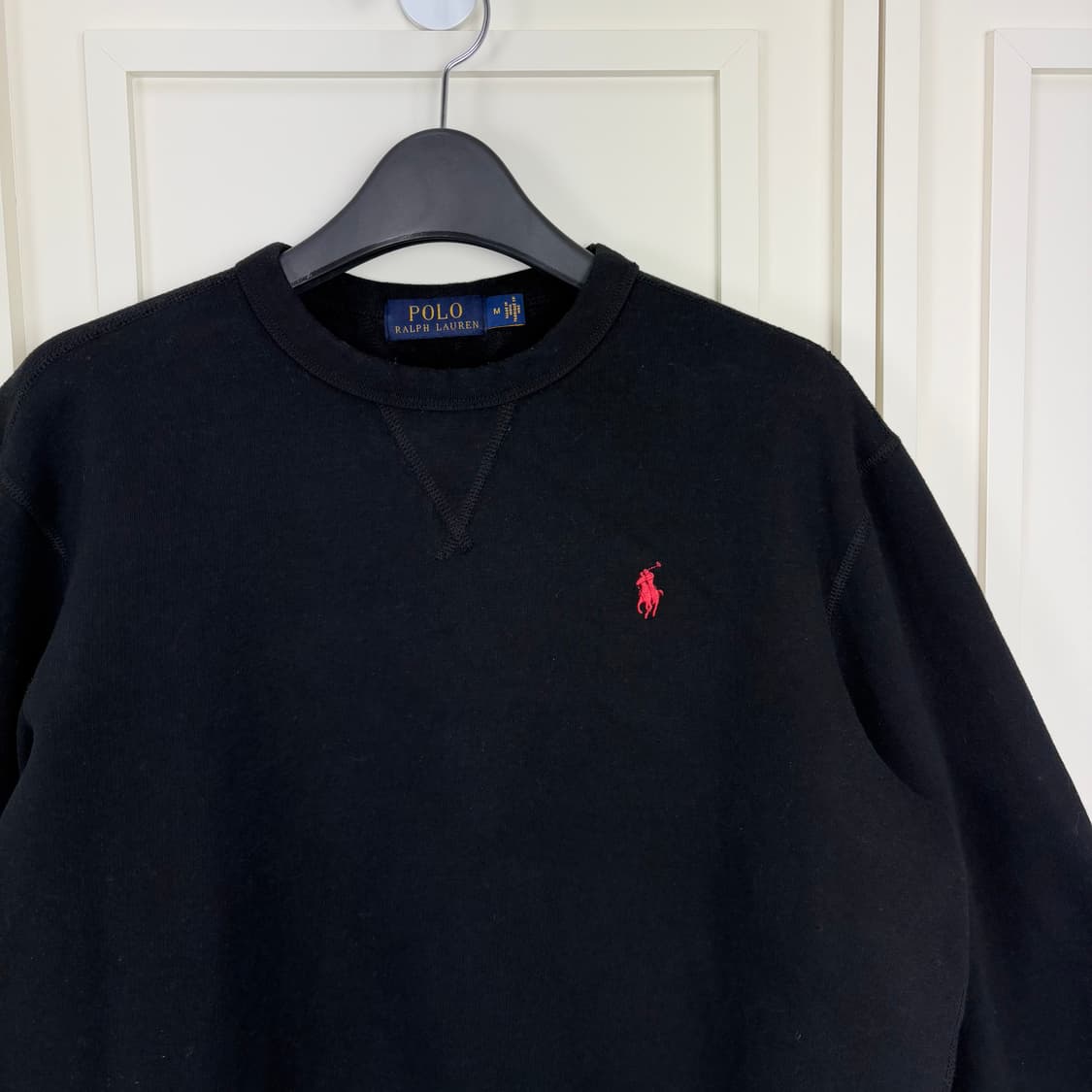 [XL]폴로 레드포니 블랙 맨투맨CK9779 상품이미지5