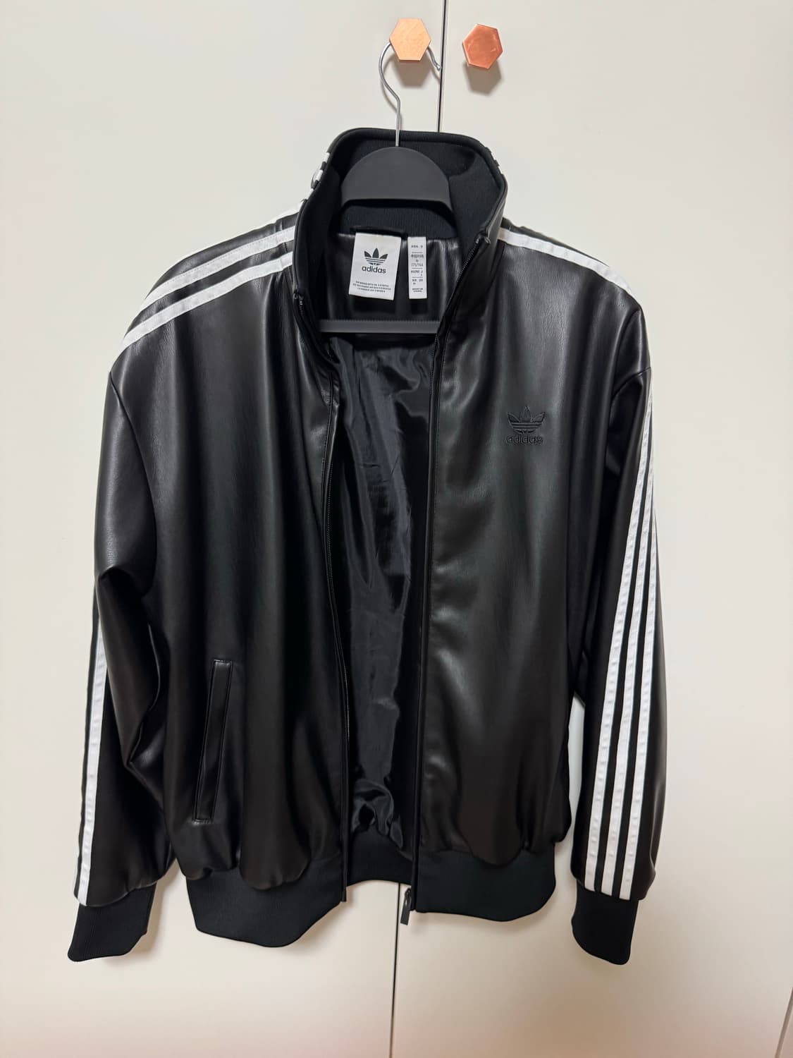 아디다스 포우 레더 저지 자켓 상품이미지1