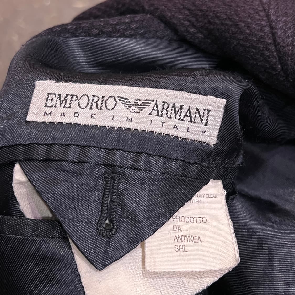  엠포리오 아르마니 히든버튼 코트 y14382 상품이미지6