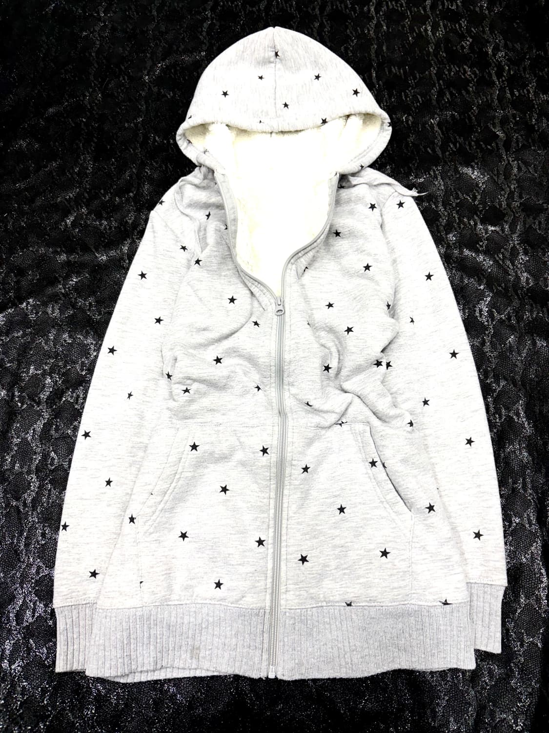 “Vintage” Kitsch&Y2K Star Print Hoodie Z 상품이미지5