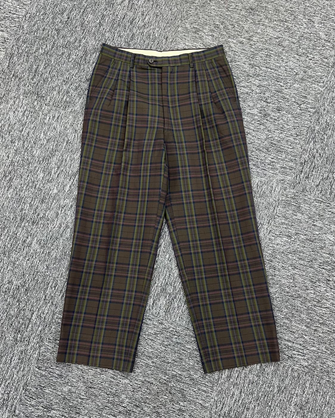 (허단40)90'S LANCEL 체크 슬렉스-M1257 상품이미지1