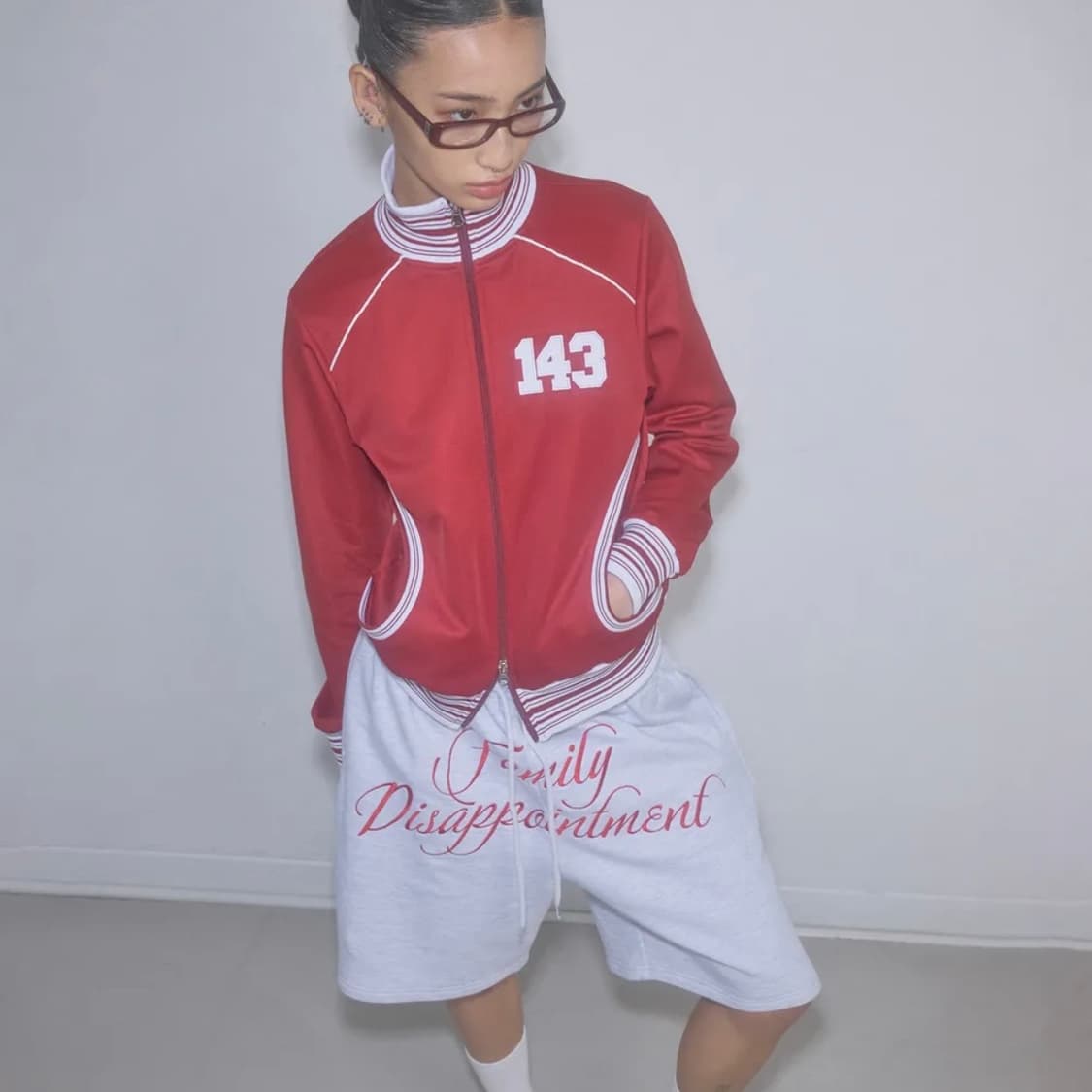 스컬프터 Stripe Track Zip-Up Red 상품이미지2