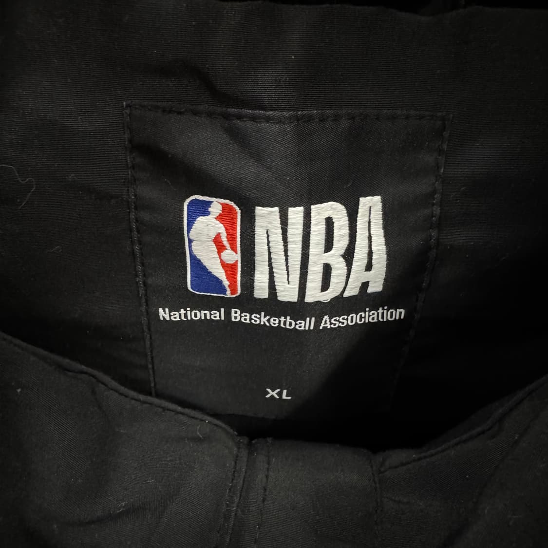 21S/S NBA X 시카고불스 후드 하프집업 후면 프린팅 포인트 블랙 상품이미지8