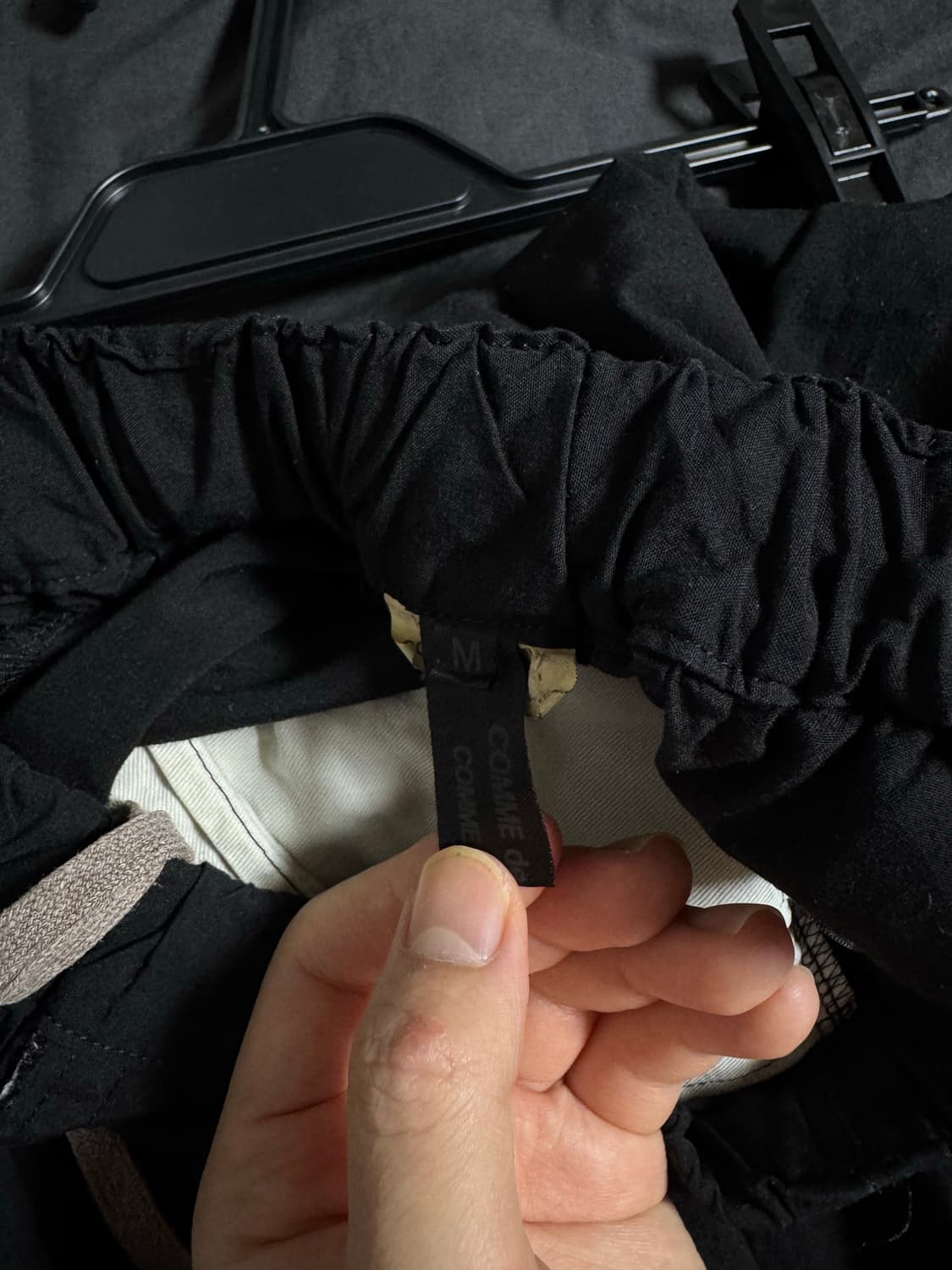 꼼데가르송 꼼데가르송 23SS 스커트 (블랙 M) 상품이미지5