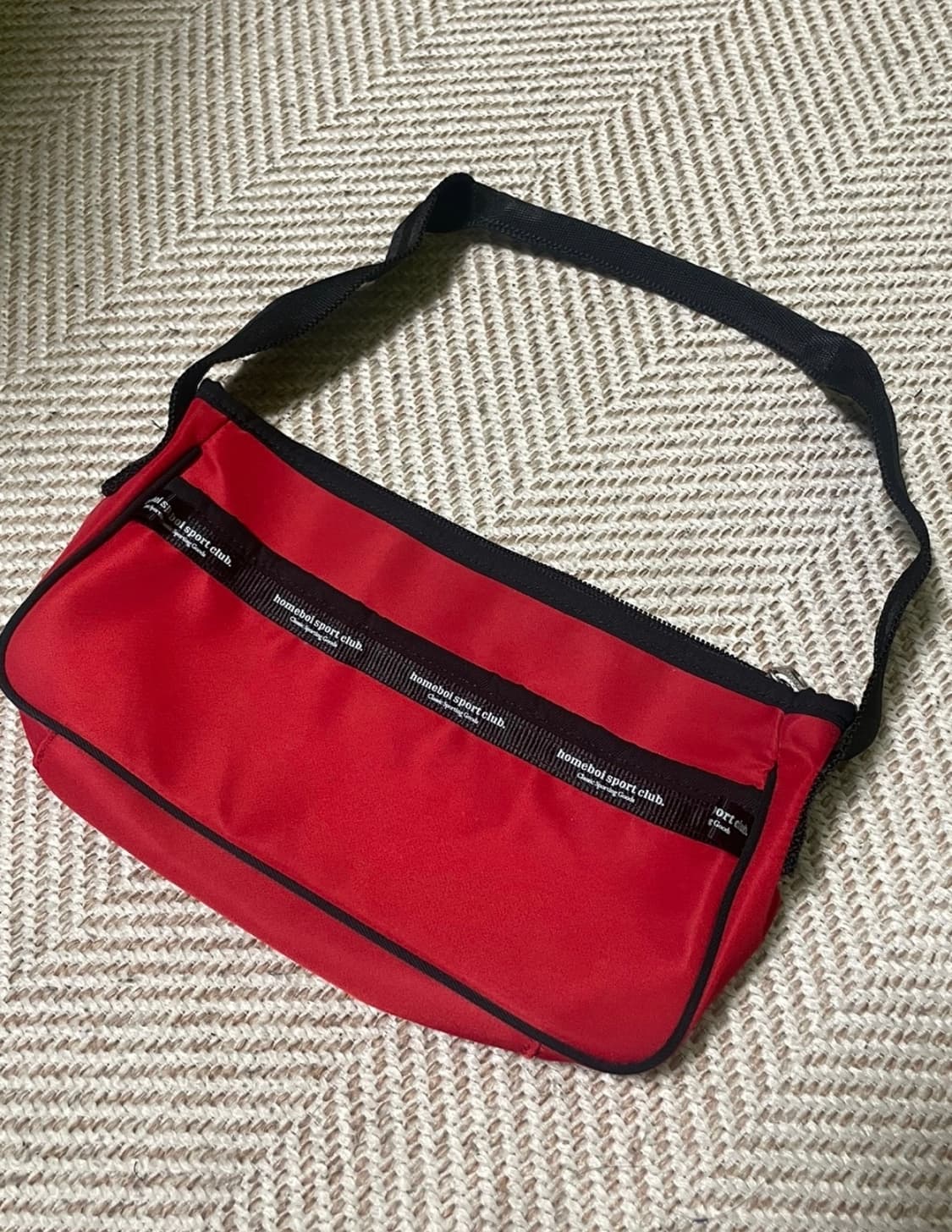 홈보이 스포츠 클럽 그립백 레드 상품이미지3
