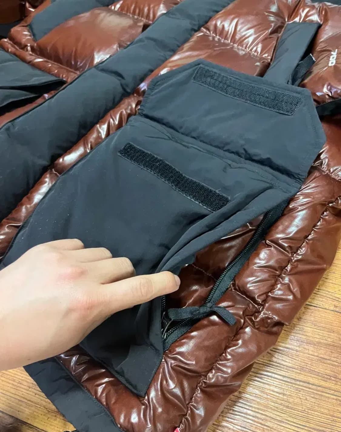 슈노 700 브라운패딩 상품이미지7