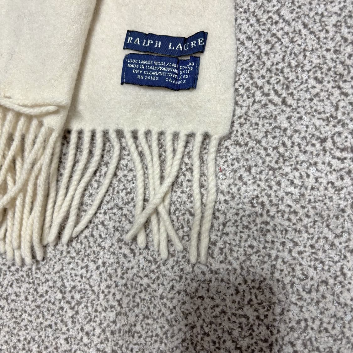 [택포,램스울100] 폴로 랄프로렌 이태리 머플러 목도리 [A] 상품이미지3