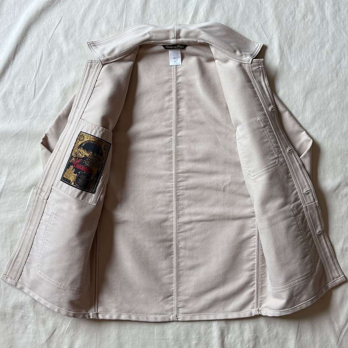 [44반] 프랑스 Le Laboureur 몰스킨 프렌치 워크 자켓 상품이미지4