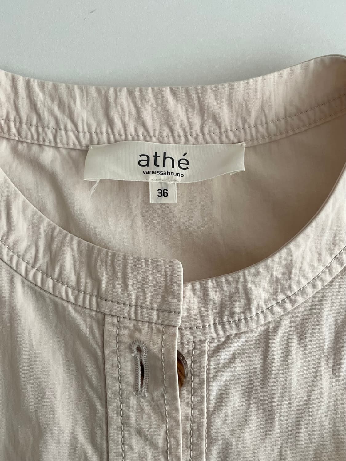 36) 아떼 바네사브루노 노카라 셔츠 자켓 상품이미지4