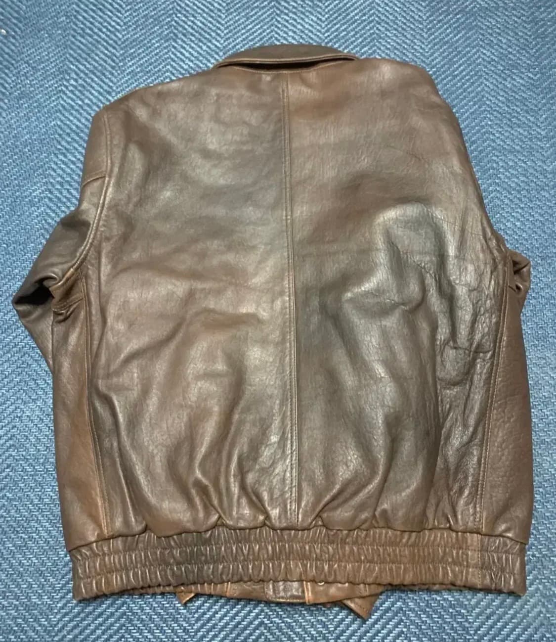 저널스탠다드 a-2양가죽 자켓 브라운 L(105) 상품이미지6