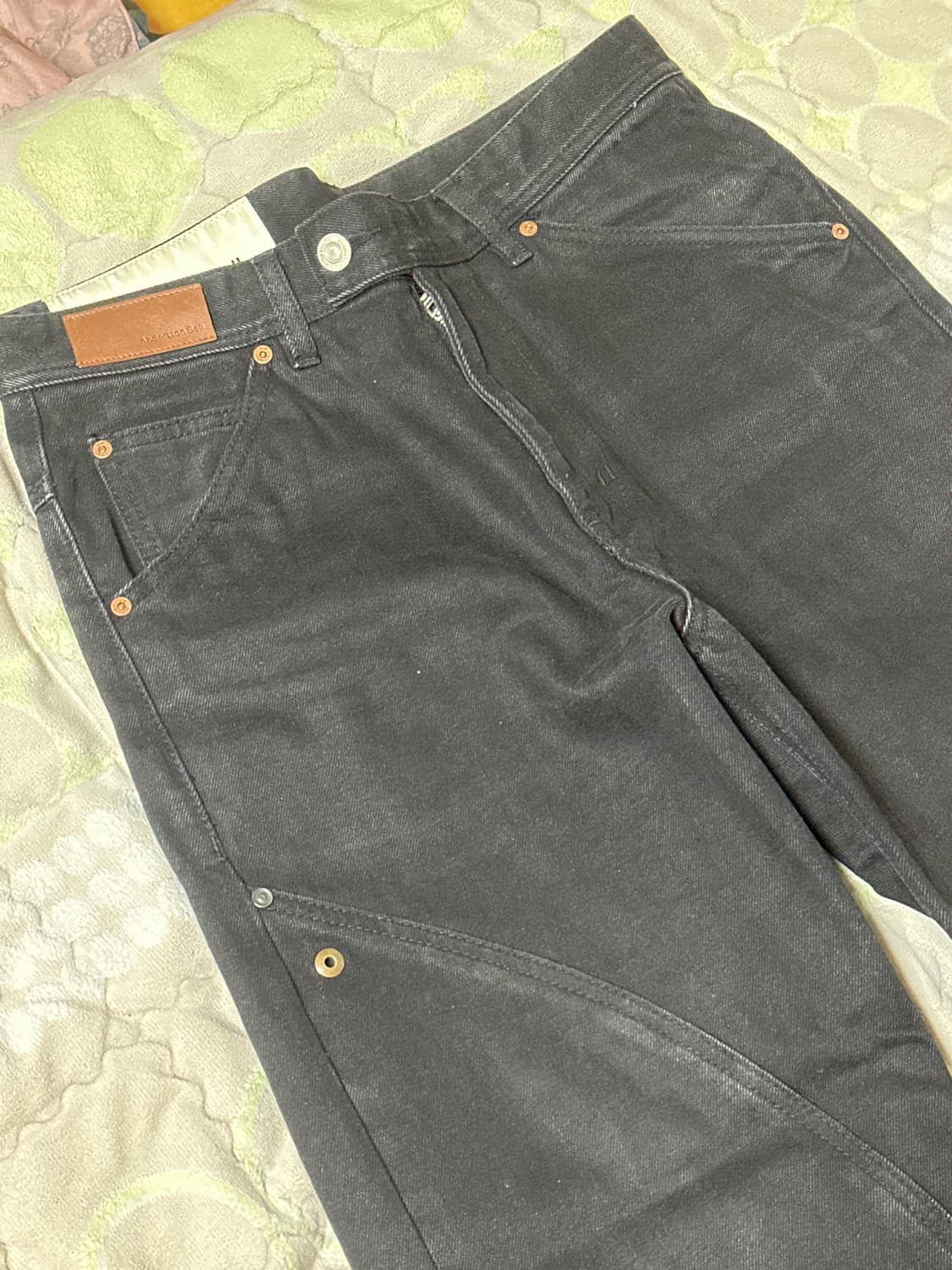 앤더슨벨 콘트라스트 데님 진 S 상품이미지1