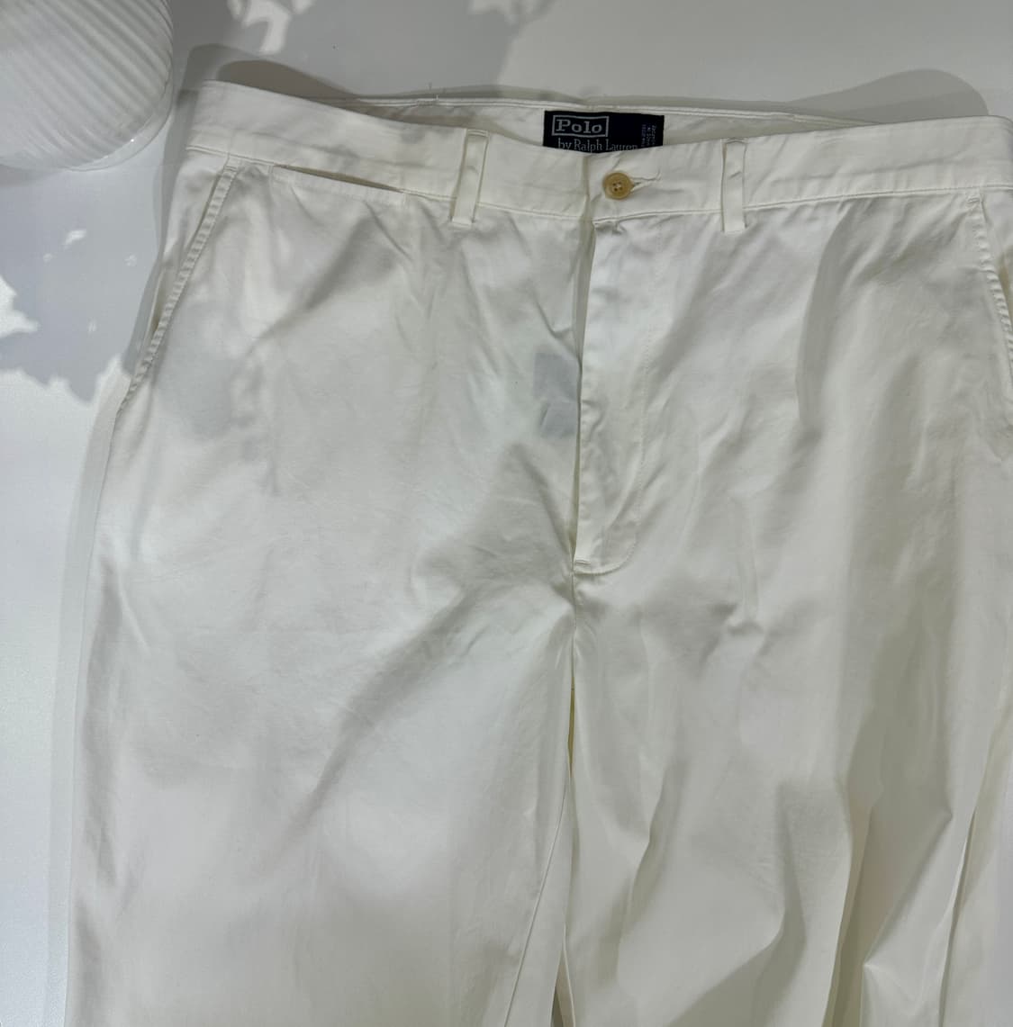 폴로 랄프로렌 치노 팬츠 화이트 35 상품이미지3