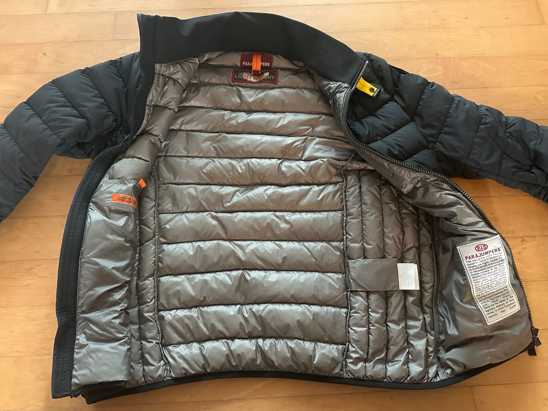 파라점퍼스 유고 쇼트 다운 자켓 블랙 - 24FW 상품이미지4