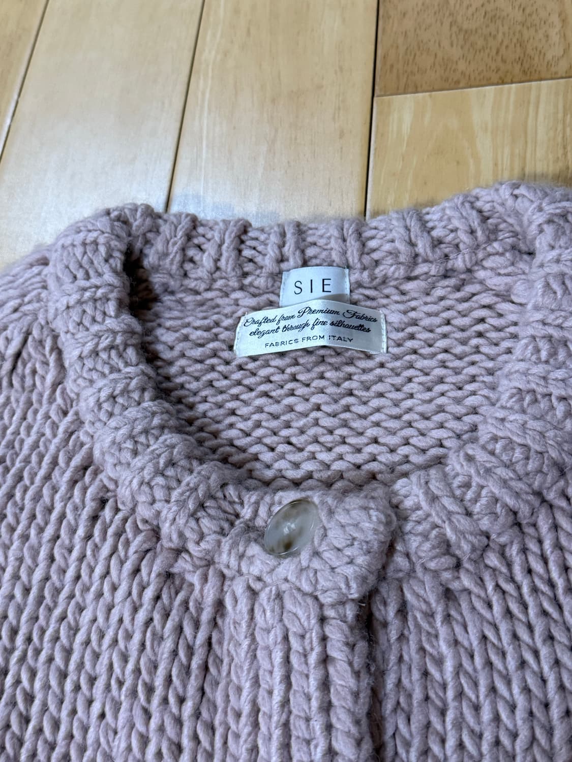 시에 릴리 벌룬 슬리브 가디건 상품이미지3